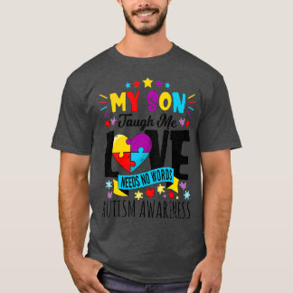 Camiseta Autismo madre padre hijo 3