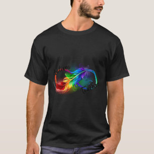 Camiseta Autismo Maestra Autismo Símbolo Infinito Arcoiris 