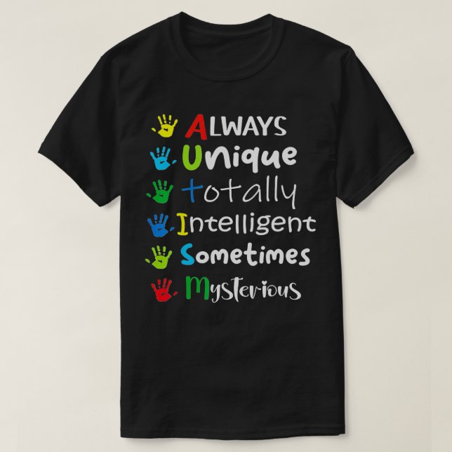Camiseta Autismo Mamá Autismo Conciencia Autista Niños Chic (Diseño del anverso)