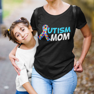 Camiseta Autismo: Mamá cortó la cinta de sensibilizar sobre