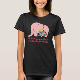 Camiseta Autismo Mamá Elephant Color del rompecabezas Amar 