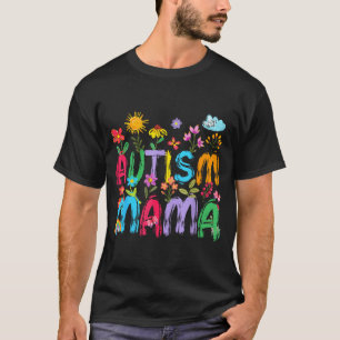 Camiseta Autismo mamá mamá conciencia de autismo apoyo hija