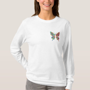Camiseta Autismo Mariposa Conciencia del Autismo