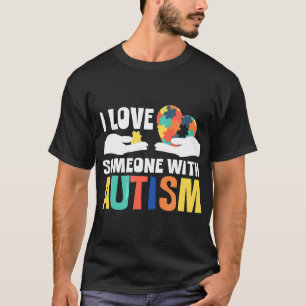 Camiseta Autismo-Me enamora alguien con autismo causa motiv