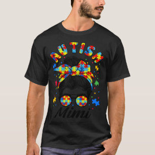 Camiseta Autismo Mimi Conciencia del Autismo Familia Combin