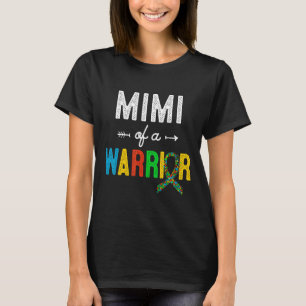 Camiseta Autismo-Mimi De Un Apoyo A La Concienciación Sobre