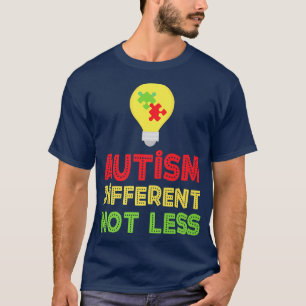 Camiseta autismo neurodiversidad autista conciencia de disc