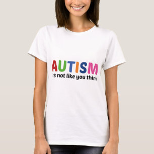 Camiseta Autismo no es como tú piensas