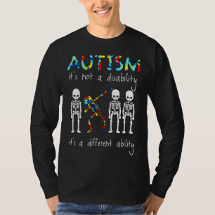 Camiseta Autismo No Es Una Discapacidad