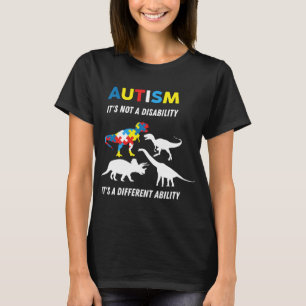Camiseta Autismo No Es Una Discapacidad Es Una Arbil Difere