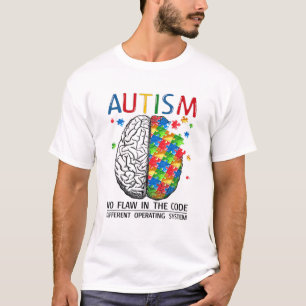 Camiseta Autismo No Fallo En El Código Autismo Cerebral Aut