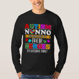 Camiseta Autismo No Personas Buscan A Sus Héroes Autismo Su