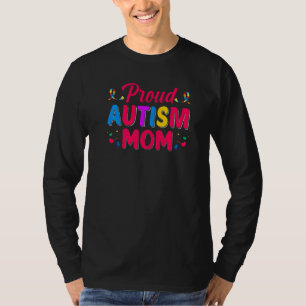 Camiseta Autismo Orgulloso Mamá Hijos Autismo Hermanas Niño