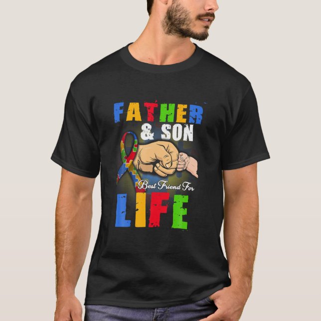 Camiseta Autismo Padre (Anverso)