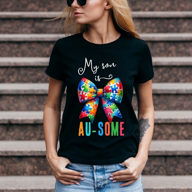 Camiseta Autismo Papá / Mamá | Hijo autista (Subido por el creador)