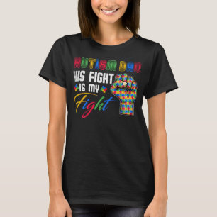 Camiseta Autismo Papá Puzzle Autism Awareness Family Mat