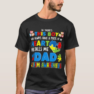 Camiseta Autismo-Papá regalo de los padres especiales para