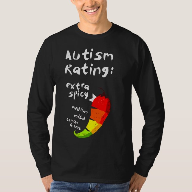Camiseta Autismo picante (Anverso)