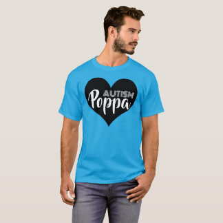Camiseta autismo poppa corazón
