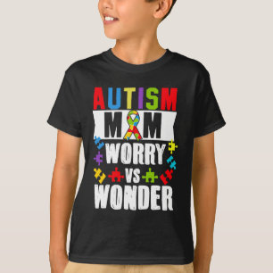 Camiseta Autismo: preocupación de mamá frente a discapacida