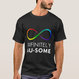 Camiseta Autismo rojo en lugar de autismo - Infinito Au-som