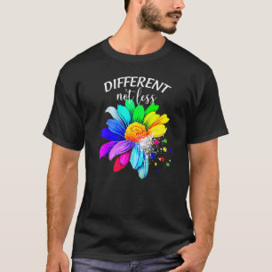 Camiseta Autismo Romper Conciencia Girasol Diferente No Le