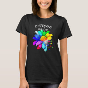 Camiseta Autismo Romper Conciencia Girasol Diferente No Le