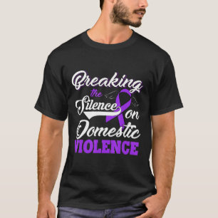 Camiseta Autismo-Romper el Silencio Sobre la Violencia Domé