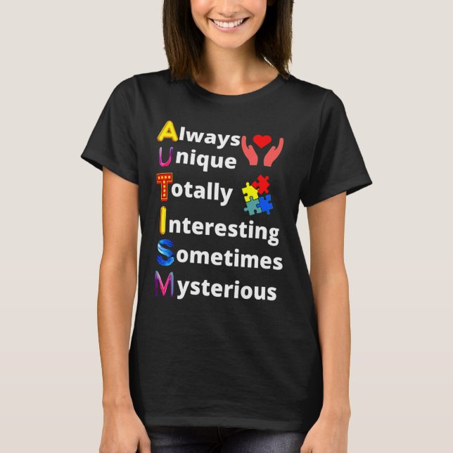 Camiseta Autismo Sensibilización (Anverso)