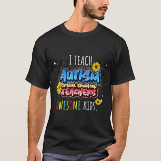Camiseta Autismo Sensibilización de profesores enseño a niñ