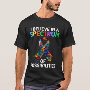 Camiseta Autismo Sensibilización Espectro de Posibilidades 
