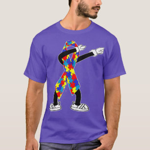 Camiseta Autismo Sensibilización Niños Abandonando Rompecab