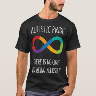 Camiseta Autismo Símbolo infinito Neurodiversidad T