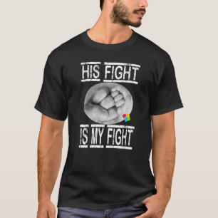Camiseta Autismo Su lucha es mi lucha Padre e hijo lo mejor