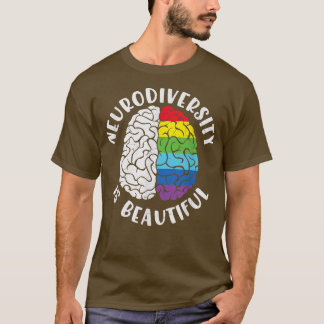 Camiseta Autismo TDAH Conciencia Neurodiversidad Es Hermosa