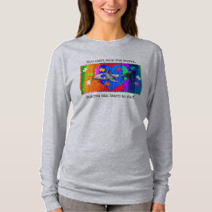 Camiseta Autismo Tiburón MUJER GRIS