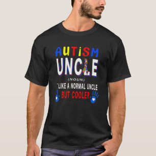 Camiseta Autismo Tío Definición Refrigerador Orgulloso Auti