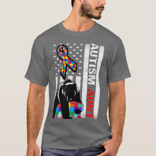 Camiseta Autismo tras autismo Concienciación sobre ayuda in