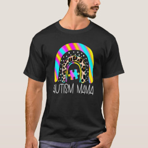 Camiseta Autismo Trastorno del Espectro Mama Conciencia del