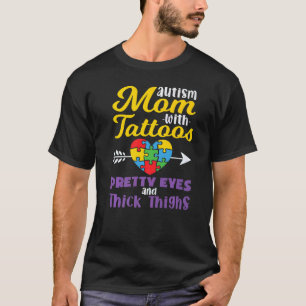 Camiseta Autismo Trastorno del Espectro Mama Conciencia del