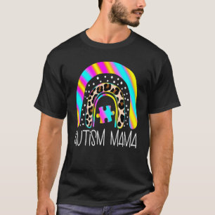 Camiseta Autismo Trastorno del Espectro Mama Conciencia del