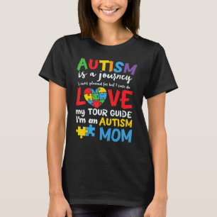 Camiseta Autismo Trastorno del Espectro Mama Orgullosa Conc