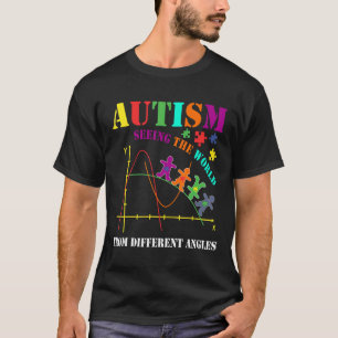 Camiseta Autismo-Ver El Mundo Desde Un Angulo Diferente