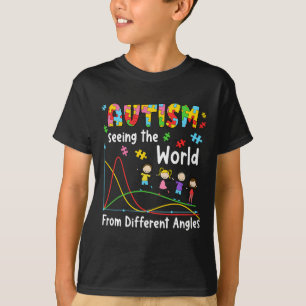 Camiseta Autismo viendo el mundo desde diferentes ángulos S