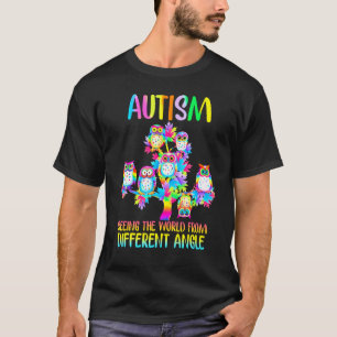 Camiseta Autismo viendo el mundo desde un ángulo diferente