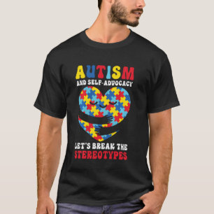 Camiseta Autismo y Autodefensa Rompamos los Estereotipos