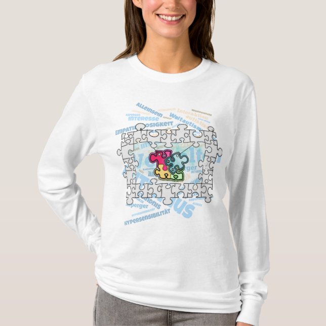 Camiseta Autismus Autism  (Anverso)