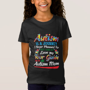 Camiseta autista  El Autismo Es Un Viaje Que Nunca Planeo