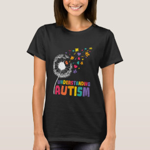 Camiseta Autista ENTENDIENDO EL AUTISMO Dandeliones Diverti