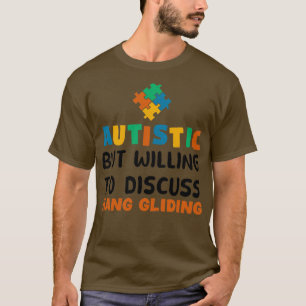 Camiseta Autista pero con ganas de discutir Autis de Hang G